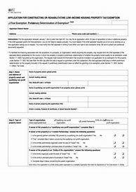 Image result for Low-Income Housing Application Form