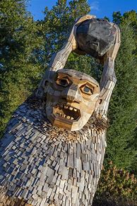 Image result for Papa Troll Statues