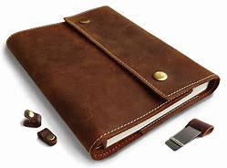 Image result for leather small journal notebook