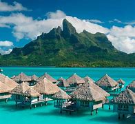 Image result for Hawaii Bungalows Over Water