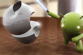 Image result for Android vs Apple Lightsaber