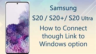 Image result for Samsung S20 Setting Connection Screen
