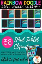 Image result for Girl with iPad Clip Art