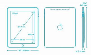 Image result for iPad 8 Dimensions