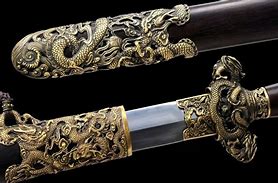 Image result for dragons swords chinese