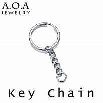 Image result for Metal Link Key Chain