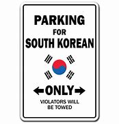 Image result for Parallel Parking Sign Korea