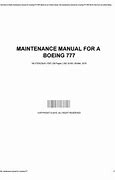 Image result for Boeing Maintenance Manual