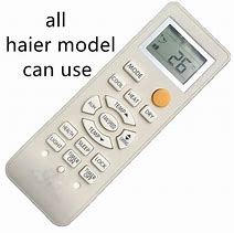 Image result for Haier Air Conditioner Qhng10aaq1 Remote Control