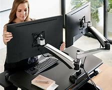 Image result for Dual Monitor Arm