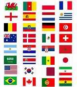 Image result for World Cup Team Flags
