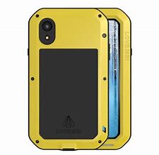 Image result for Metal iPhone X Case Gorilla Glass Blue