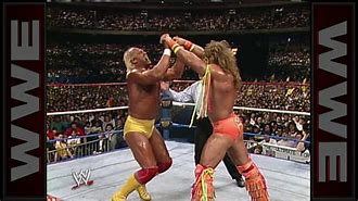 Image result for Hulk Hogan vs Ultimate Warrior John Cena Rock