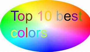 Image result for Top Ten Colors