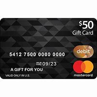 Image result for MasterCard Gift Card Number