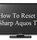 Image result for AQUOS Sharp TV Reset