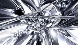 Image result for Silver Metallic Leaf Wallpaper