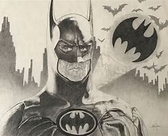 Image result for Batman Pencil Drawing