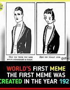 Image result for World's First Meme