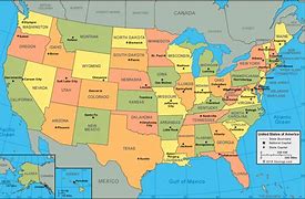 Image result for State Map Labeled