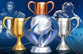 Image result for PlayStation Gold Trophy Wallpaper