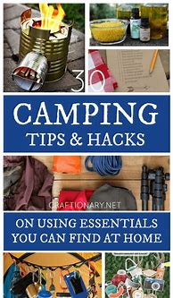 Image result for Camping Tips and Tricks