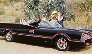 Image result for Adam West Batmobile Car