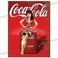 Image result for Pin Up Vintage Metal Signs