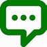 Image result for Message Icon iPhone Green