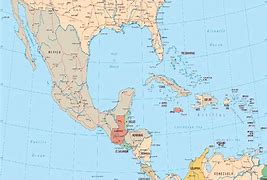 Image result for United States and Central America Map