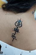 Image result for Trishul Tattoo On Neck