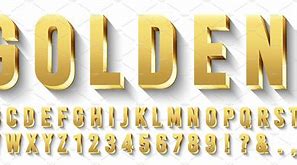 Image result for Golden Letters That Are Embossed to Download
