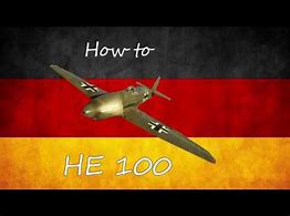 Image result for Heinkel 100 Fighter