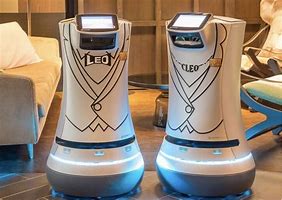 Image result for Service Robot Serving People in a Hotel