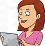 Image result for Patient with iPad Clip Art