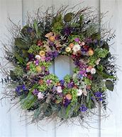 Image result for Dried Flower Wreaths