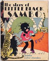 Image result for Little Black Sambo Golden Book