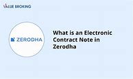Image result for Electronic Contract Note