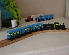 Image result for Polar Express Toy Train Wooden