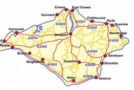 Image result for Map of Pubs and Inns On the IOW