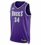 Image result for Giannis Antetokounmpo Purple Jersey