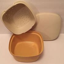 Image result for Tupperware Rice Cooker with Lids From 70s