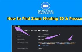 Image result for Zoom Meeting IDs and Passcode