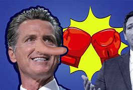 Image result for Gavin Newsom Patrick Bateman