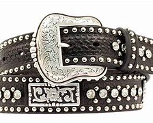 Image result for Men's Western Belts with Rhinestones