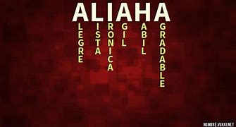 Image result for aliaha