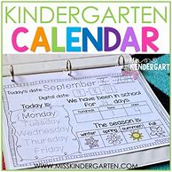 Image result for Kindergarten Classroom Calendar