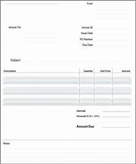 Image result for OpenOffice Invoice Templates Free