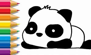 Image result for Kawaii Panda Coloring Pages