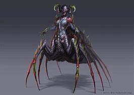 Image result for Spider Humanoid Art